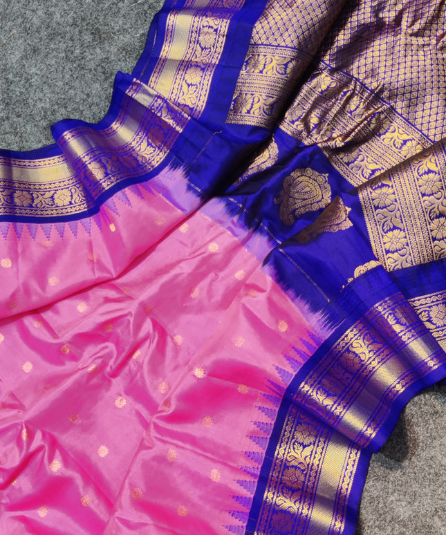 Gadwal pure silk saree - GPS236