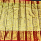 Kanchi Pattu Golden zari Bridal saree - KMP3036