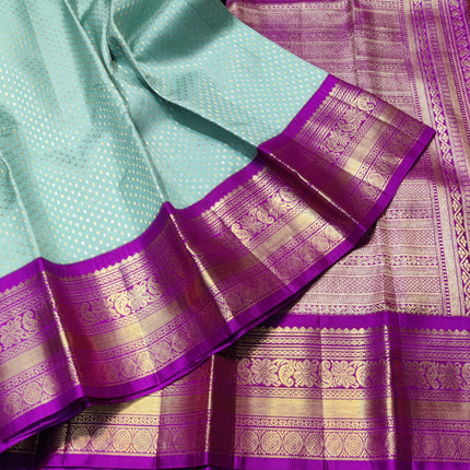 Kanchi pure kuttu border Saree - KMP1297