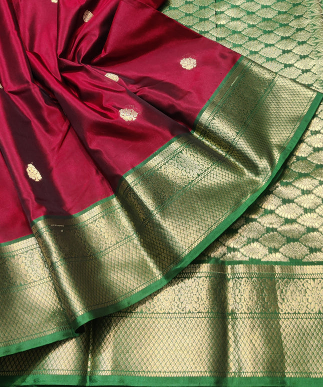 Kanchi pure soft silk Saree - KMP1531