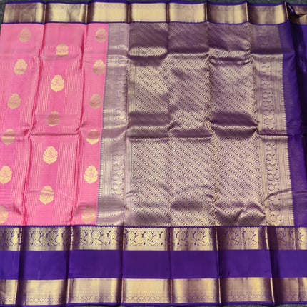Kanchi Kuttu Vintage Handloom Pattu Saree - KMP3037