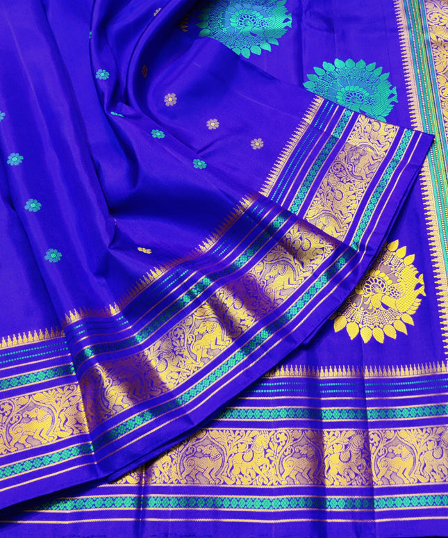 Kanjivaram Resham Silk Saree - KMP1540