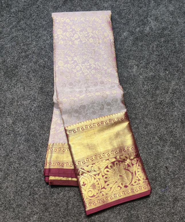 Kanchi pattu half fine bridal wear saree HF29