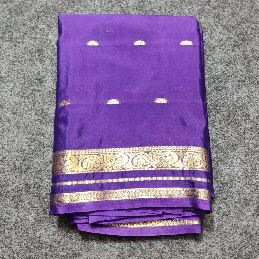 Mysore crepe semi silk saree - M10
