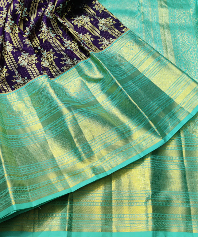 Kanchi Pure Handloom Bridal Wear Saree - KMP866