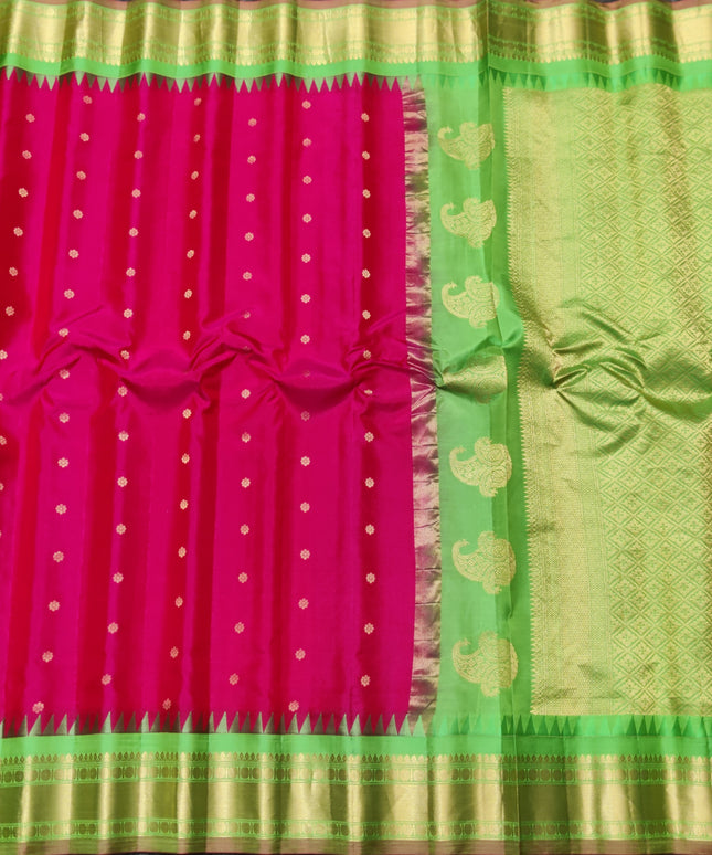 Gadwal Handloom Pure silk saree - GPS173