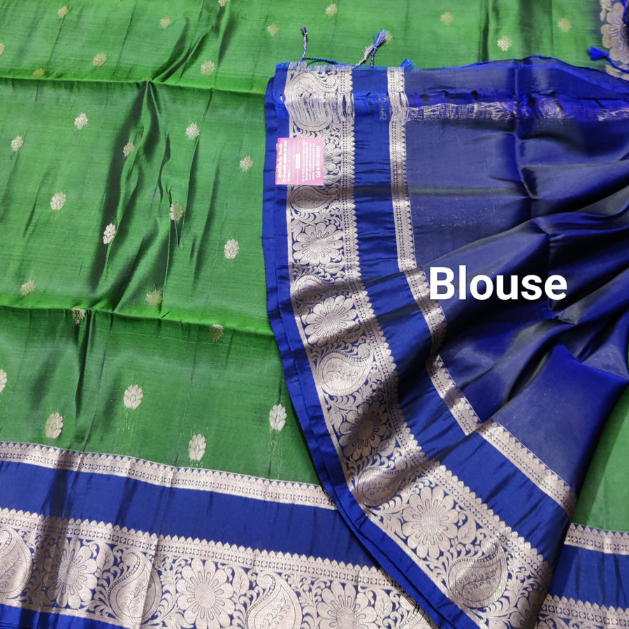 Vintage Lightweight Gap border pattu - LWP420
