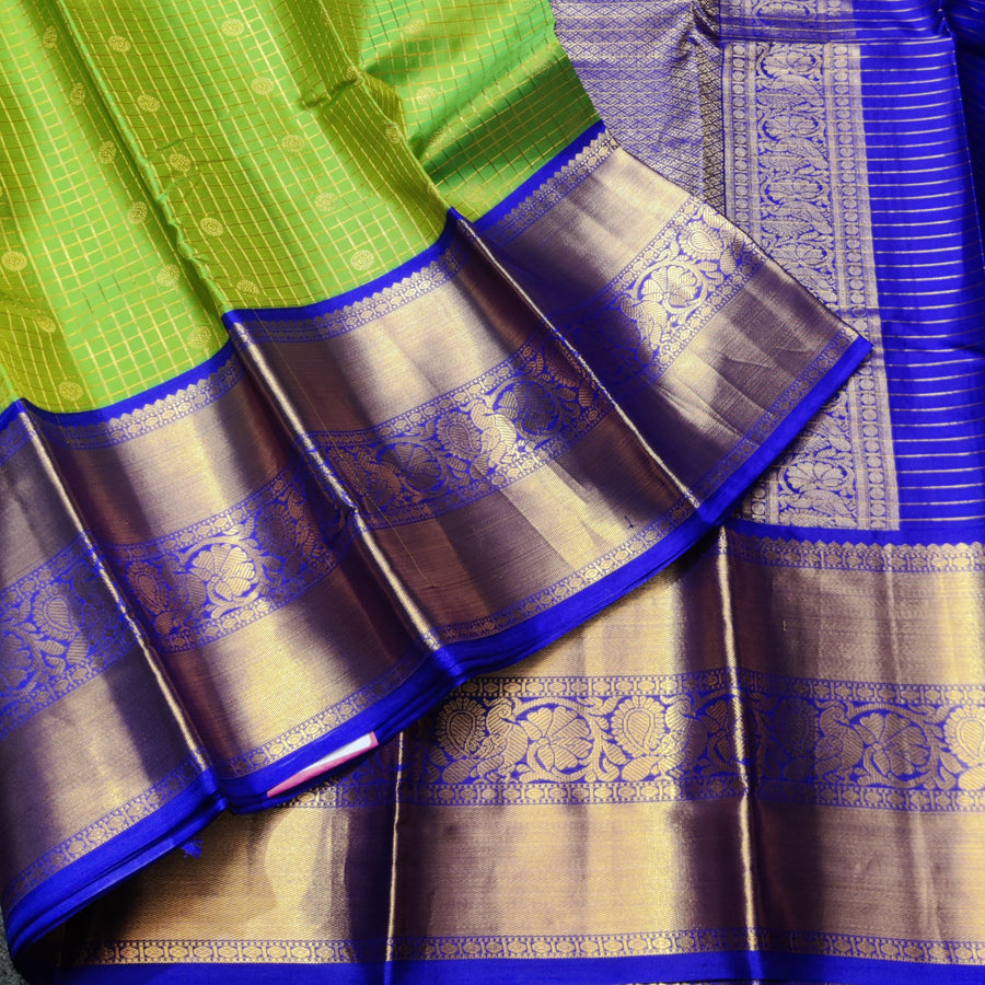 50% off Kanchi kuttu vintage Handloom saree - KMP86