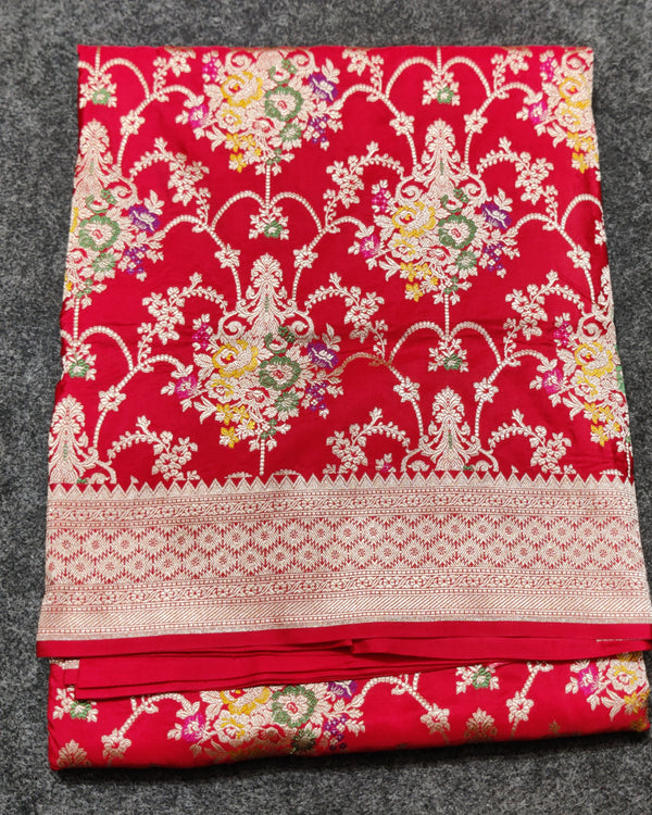 Banaras Katan Allover Meenakari - BRS41