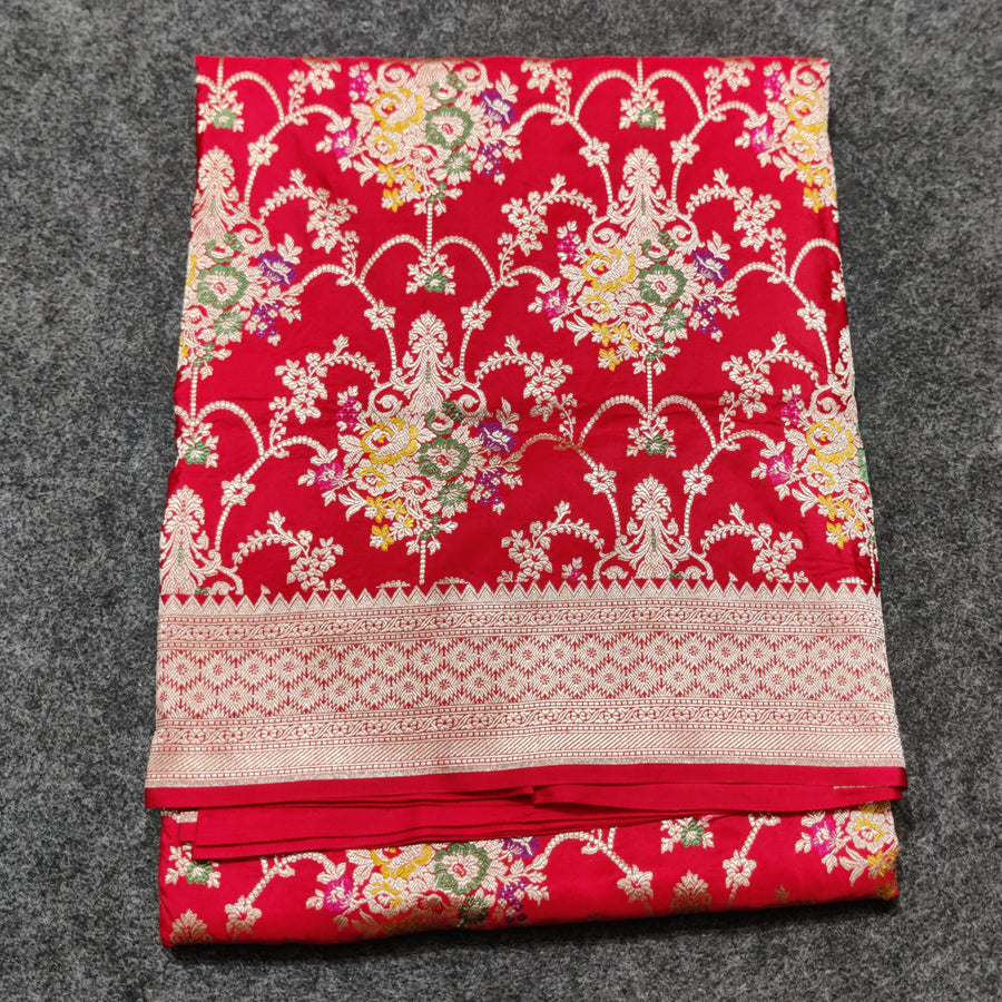 Banaras Katan Allover Meenakari - BRS41