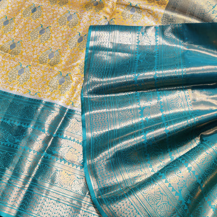 Kanchi pattu Bridal Saree -HF261