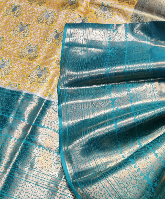 Kanchi pattu Bridal Saree -HF261