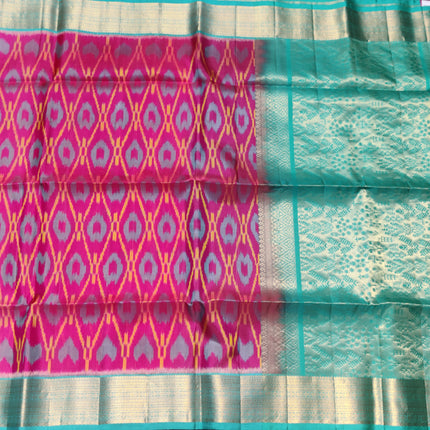 Ikkath Pure Silk Pattu Saree- IKT61