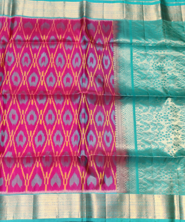 Ikkath Pure Silk Pattu Saree- IKT61