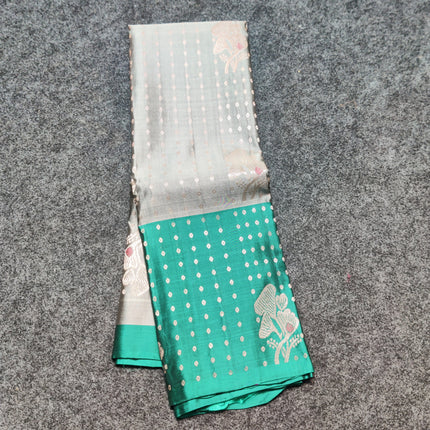 Lightweight Pattu Scurt Border Saree - LWP2098