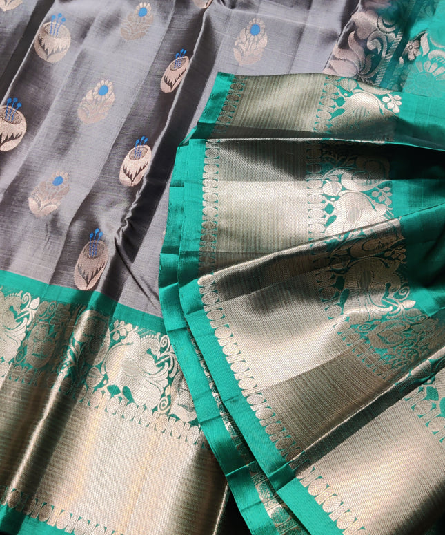 Kanchi pure silk Saree - KMP1244