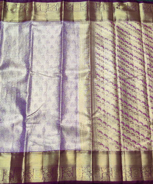 Kadiyal Pattu Saree - HF236