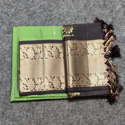 Meenakari kanchi lightweight pattu Saree - KMP3148