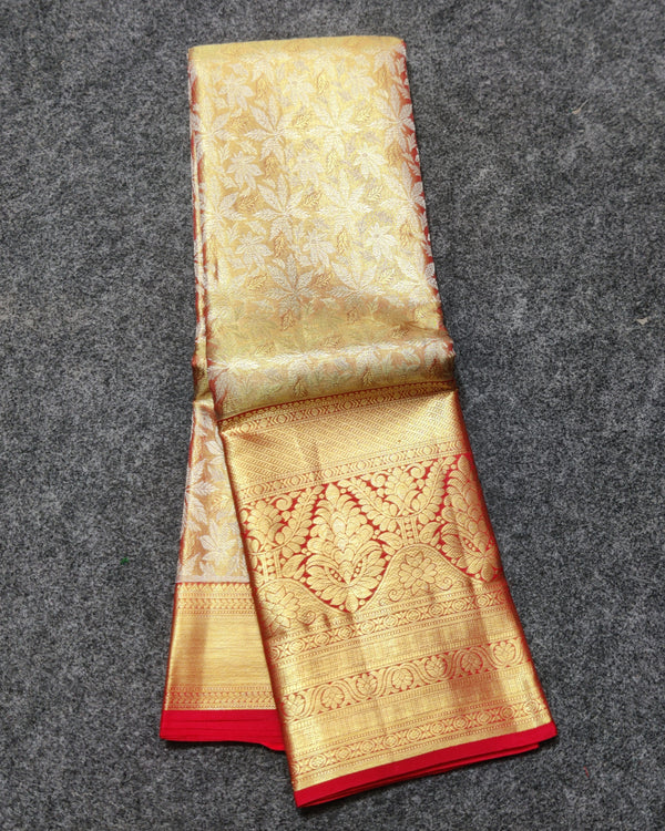 Kanchi Pattu Wedding Saree @35% Off -KMP64