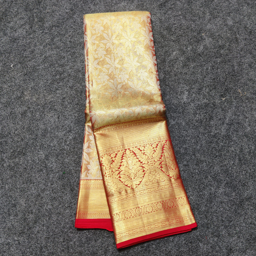 Kanchi Pattu Wedding Saree @35% Off -KMP64