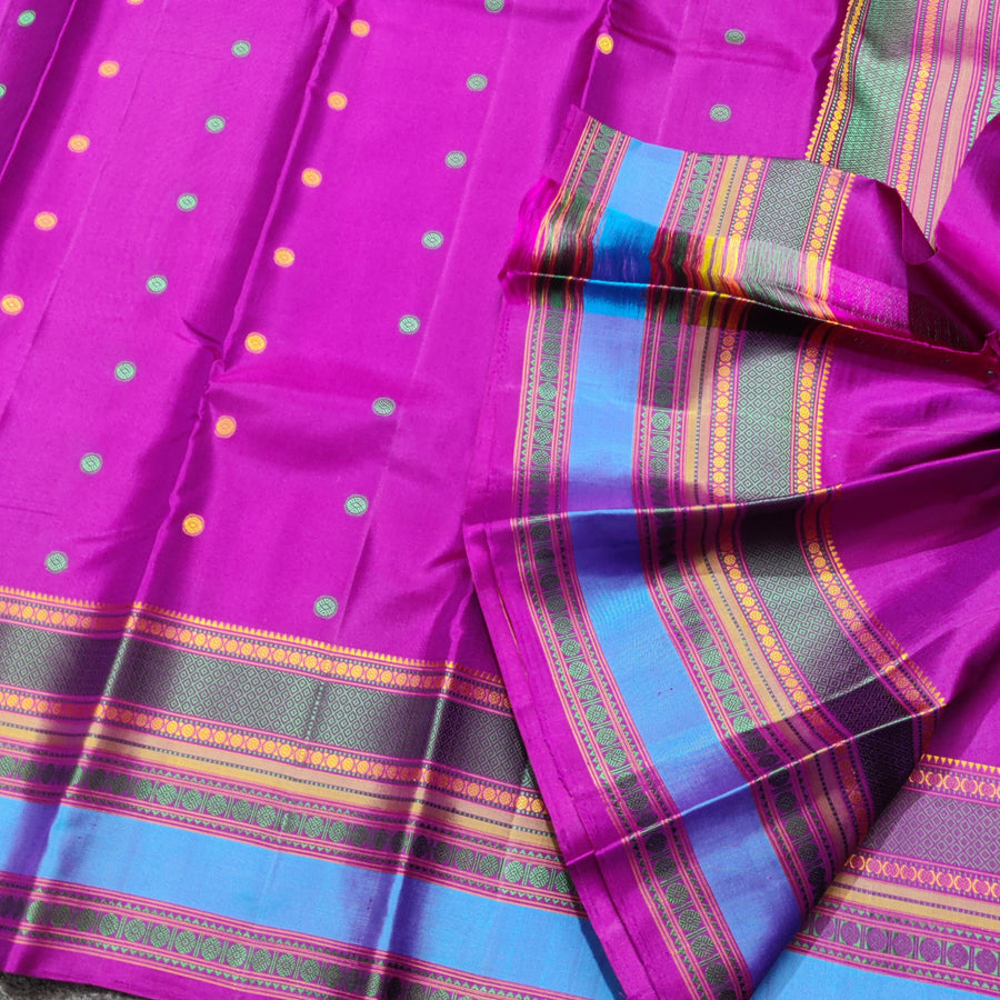 Kanjivaram Resham Silk Saree - KMP180