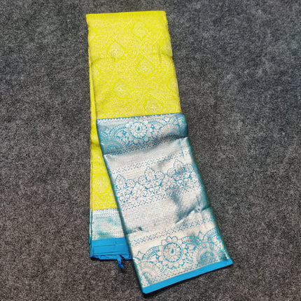 Kanchi pattu half fine bridal wear saree HF36