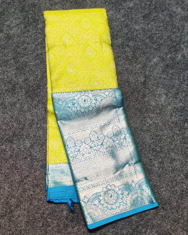 Kanchi pattu half fine bridal wear saree HF36