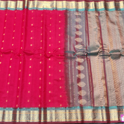 Gadwal Sico Silk Saree - GS161
