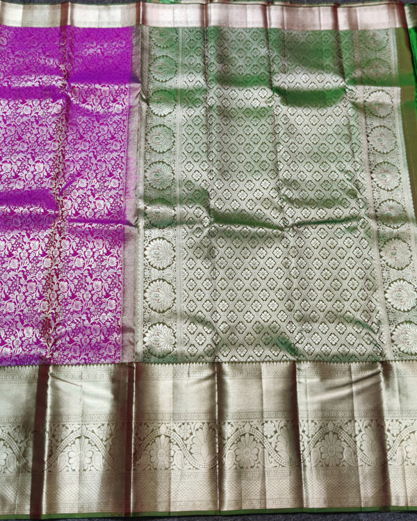 Kanchi pure Bridal wear saree @30% Off - KMP02 alternate view