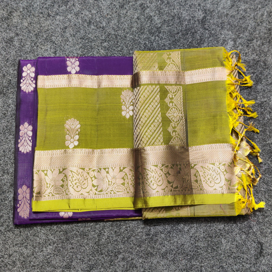 Lightweight pattu Scurt Border Saree - LWP3029