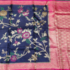 Banaras crepe silk saree - BS02