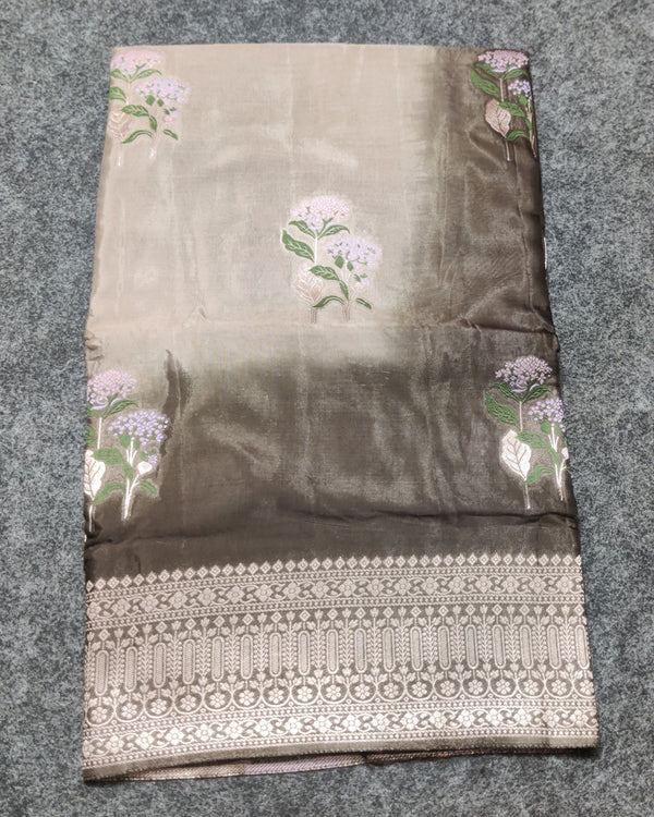 Satin Silk Saree- SA13