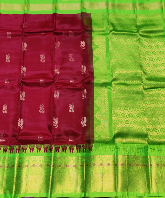 Kuppadam pattu saree - KP32