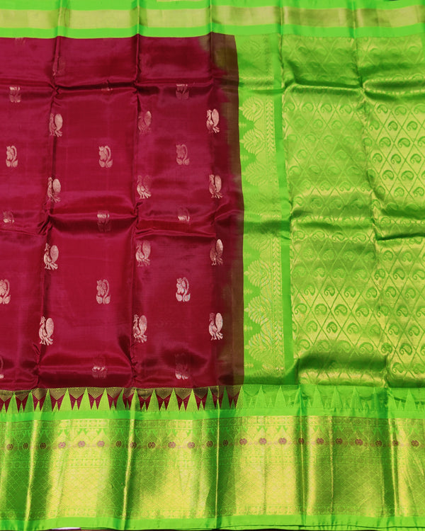 Kuppadam pattu saree - KP32 alternate view