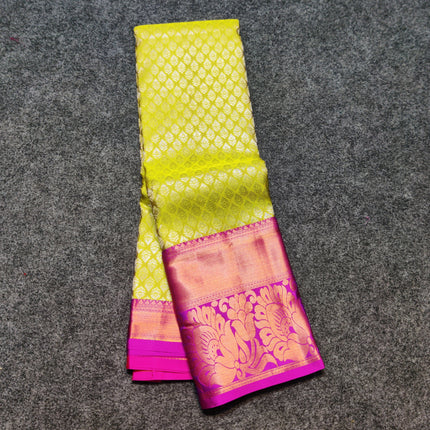 Kanchi pattu half fine Bridal Saree - HF06
