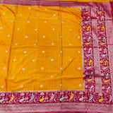 Chinon crepe silk Saree- C09