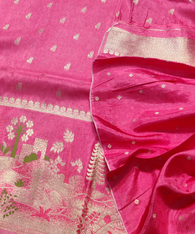 Mashru Silk Saree- MS31