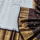 Gadwal check design pure silk- GPS26
