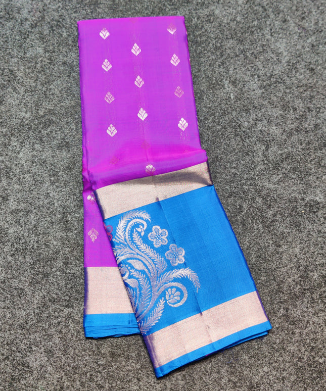 Lightweight Pattu Scurt Border Saree - LWP1076