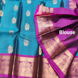 Kanchi pure small border saree- KMP240