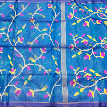 Jamdani handloom pure silk - JM14