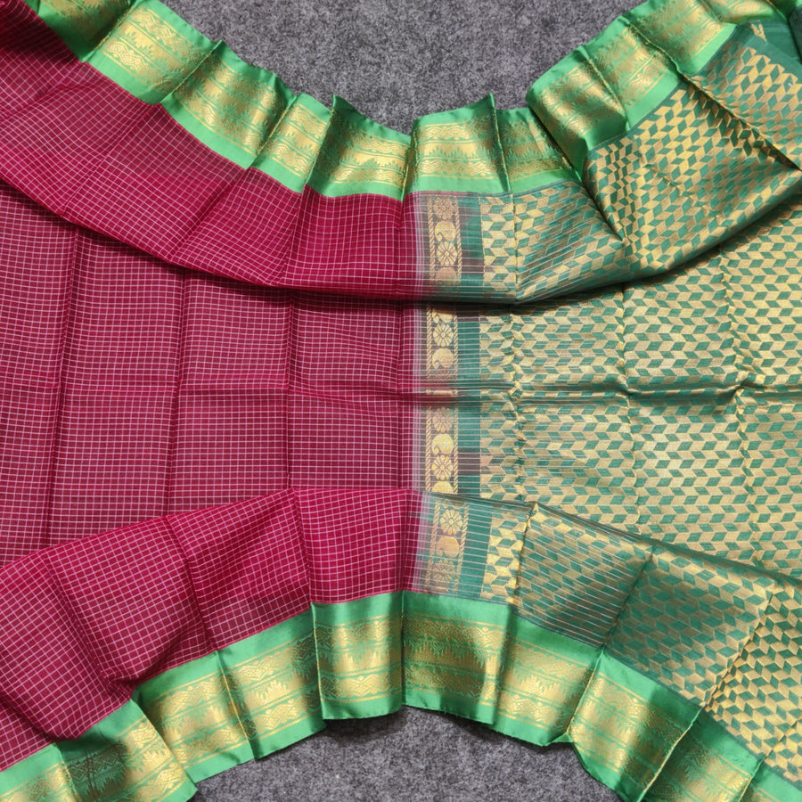 Gadwal cotton check - GC18