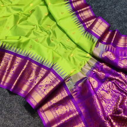 Gadwal pure silk saree - GPS56