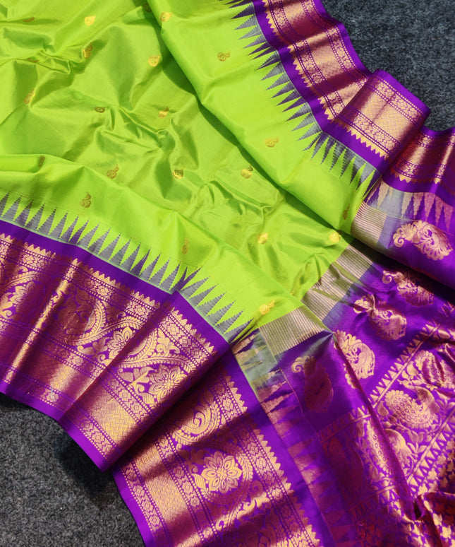 Gadwal pure silk saree - GPS56