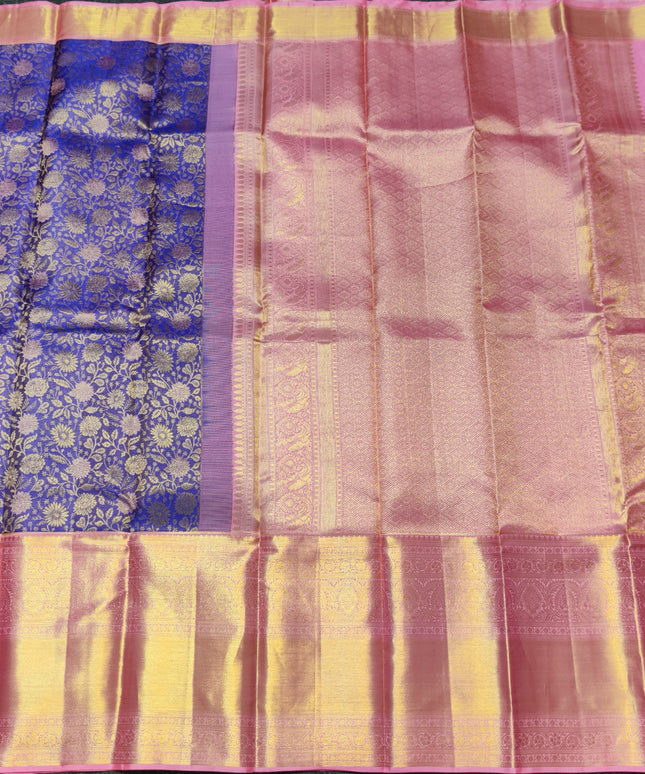 Kanchi pure bridal wear saree - KMP1322