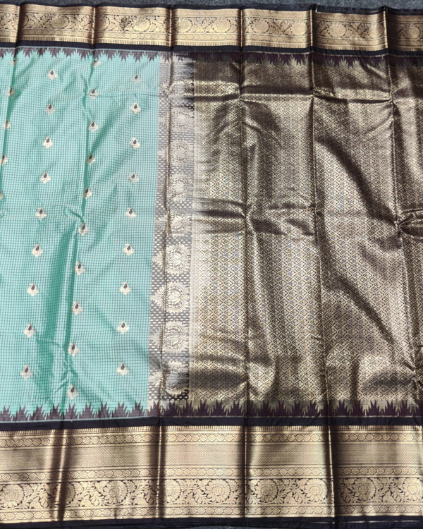 Gadwal Semi Silk Saree - GSM26 alternate view