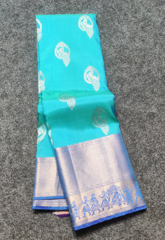 Pure Kanchi Pattu Saree - KMP2094