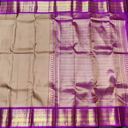 Kanchi pure kuttu border Saree - KMP1296