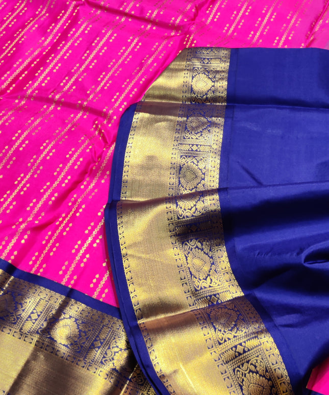 Kanchi Handloom Kuttu Pure Silk Saree - KMP940
