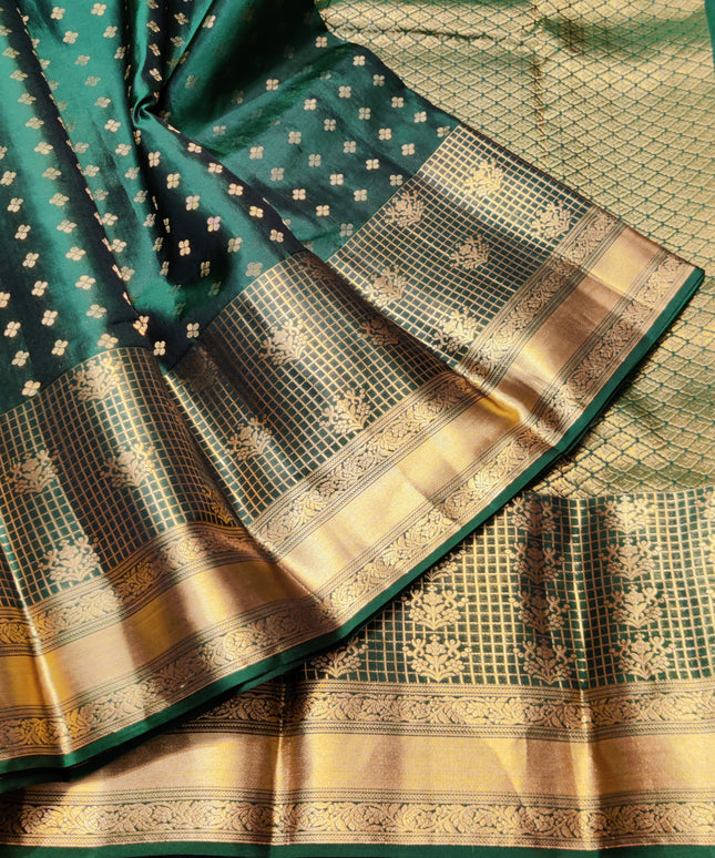 Kanchi pure vintage silk Saree - KMP2078